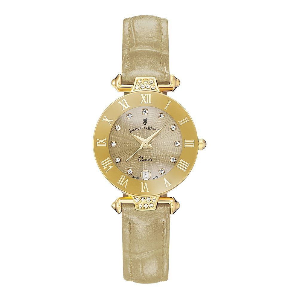 Đồng hồ Nữ Jacques du Manoir - RCP.92 - Dây Da