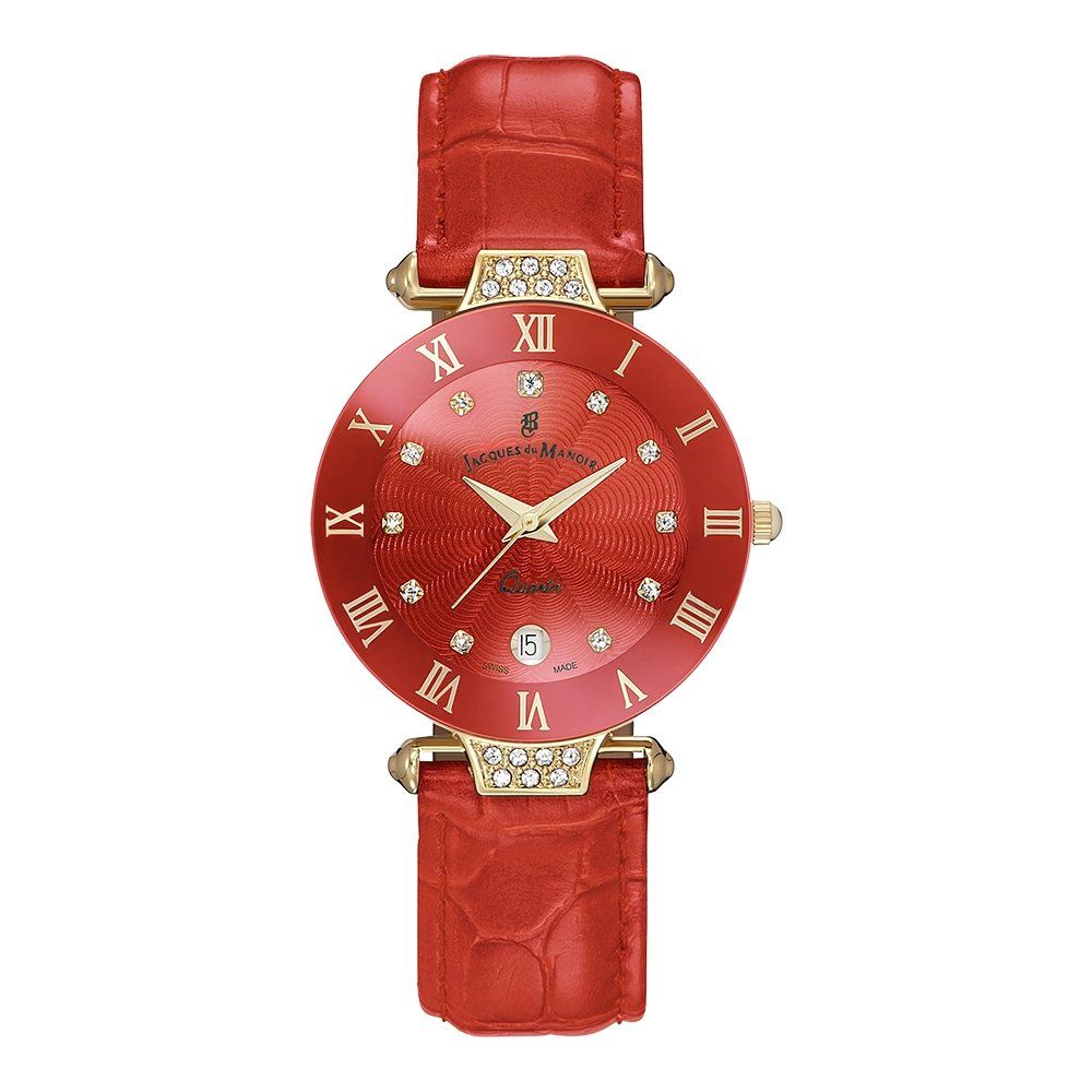 Đồng hồ Nữ Jacques du Manoir - RCP.93 - Dây Da