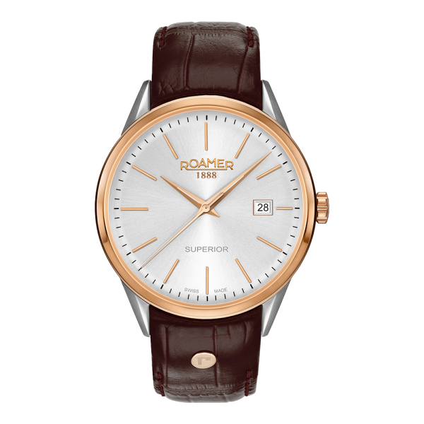 Đồng hồ Nam Roamer - 508833 49 15 05 - Dây Da