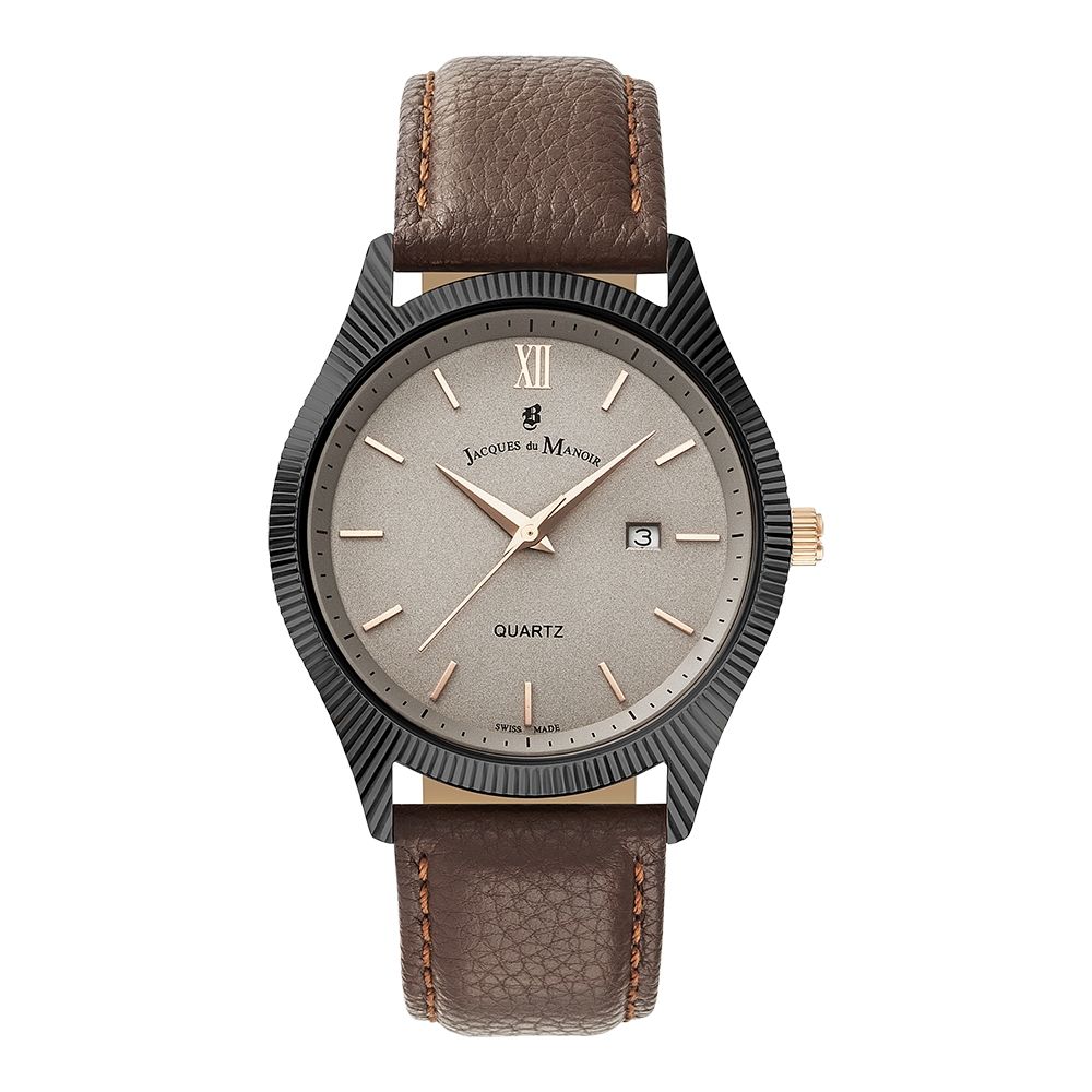 Đồng hồ Nam Jacques du Manoir - SEB.04 - Dây Da