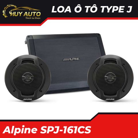 Alpine SPJ-161CS LOA THÀNH PHẦN (PHÂN TẦN) 2 CHIỀU - 6 INCH