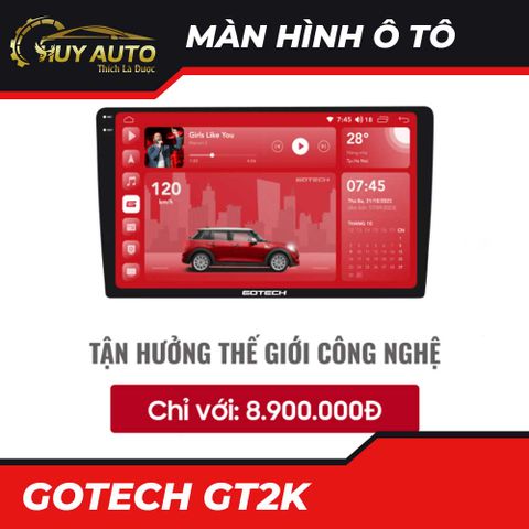 MÀN HÌNH Ô TÔ THÔNG MINH GOTECH GT2K