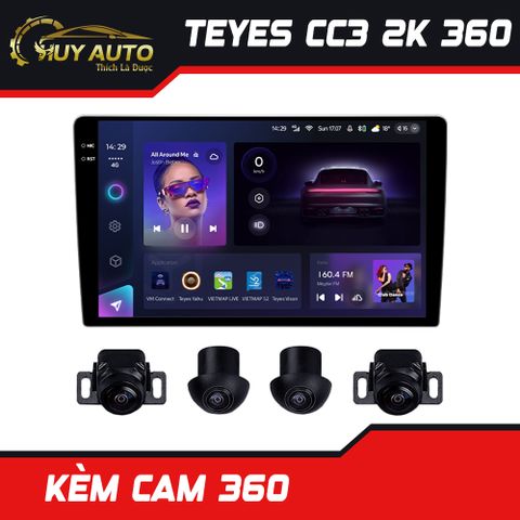 Màn hình xe ô tô Android TEYES CC3 2K 360