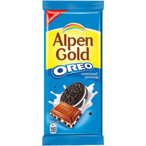 Socola Thanh Alpen Gold Oreo Của Nga