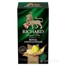 Trà Richard Royal Lemon & Ginger 37.5g