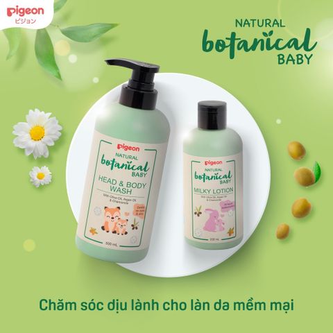 Tắm Gội Pegion Natural Botanical 200ml