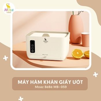 Máy Làm Ấm Khăn Ướt Moaz Bébé Mb-059