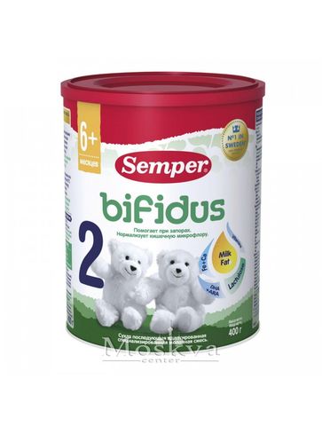 Sữa Semper Bifidus Số 2 400Gr Của Nga