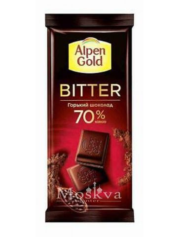 Socola Thanh Alpen Gold Đen Bitter Của Nga