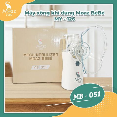 Máy Xông Khí Dung Moaz Bébé Mb-051