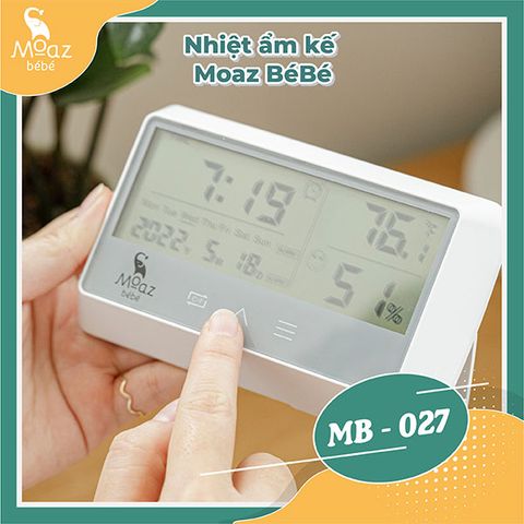 Nhiệt Ẩm Kế Moaz Bébé Mb-027