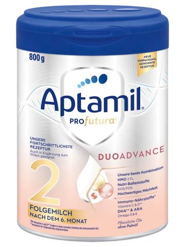 Sữa Aptamil Pro Futura Duo Advance Đức Số 2 800G