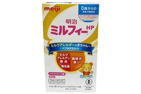 Sữa Meiji HP Thanh Cho Trẻ Dị Ứng Đạm Hộp 6*14.5g