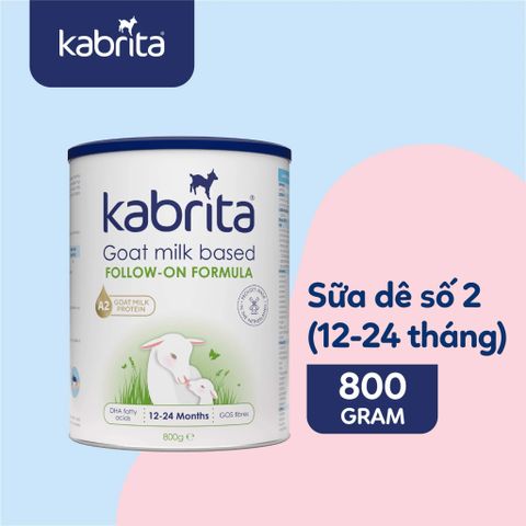Sữa Dê Kabrita Số 2 800g Cho Trẻ 12-24 Tháng