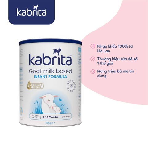 Sữa Dê Kabrita Số 1 800g Cho Trẻ 0-12 Tháng