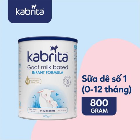 Sữa Dê Kabrita Số 1 800g Cho Trẻ 0-12 Tháng