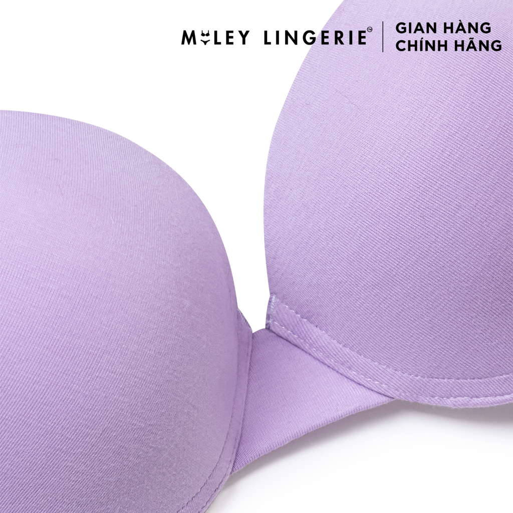 Bộ Đồ Lót Áo Cotton Có Gọng Đệm Vừa Nâng Ngực Và Quần Lưng Chéo Đồng Bộ Miley Lingerie