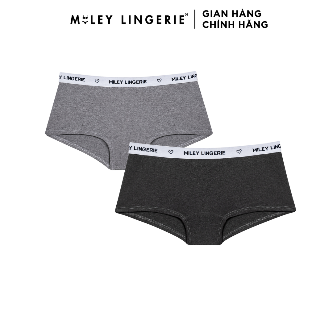 COMBO 2 QUẦN BOY SHORT COTTON BEING ME MILEY LINGERIE