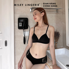 Quần Lót Nữ Lưng Cao Modal Phối Ren Sườn Comfort Miley Lingerie FDS25