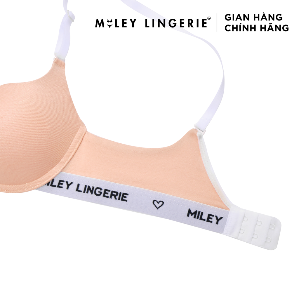 Bộ Quần Áo Cho Nữ Áo Ngực Cotton Có Gọng Và Quần Đồng Bộ Lưng Logo BeingMe Miley Lingerie