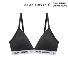 Combo 3 Áo Ngực Cotton Không Gọng Mút Mỏng Lưng Logo Thời Trang BeingMe Miley Lingerie