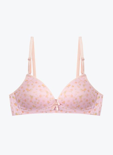 Áo Ngực Bralette Không Gọng Thun Lạnh Hoa Văn Active [BRM10015]