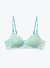 Áo Ngực Bralette Không Gọng Thun Lạnh Hoa Văn Active [BRM07015]