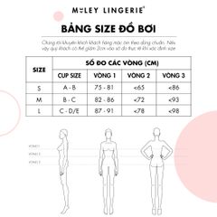 Bộ Đồ Bơi Một Mảnh Cho Nữ Cổ Chữ V Quyến Rũ Cách Điệu Tôn Dáng Deap Ocean Blue Miley Lingerie - SPB001