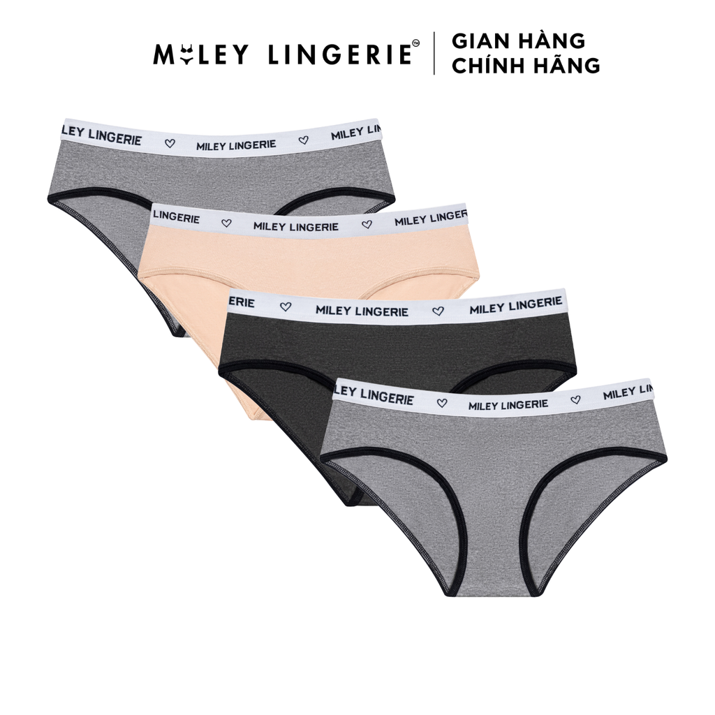 COMBO 4 QUẦN LÓT NỮ COTTON THIÊN NHIÊN BEING ME MILEY LINGERIE