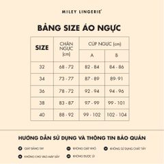 Áo Ngực Cúp Ngang Elegant [BRM04002]