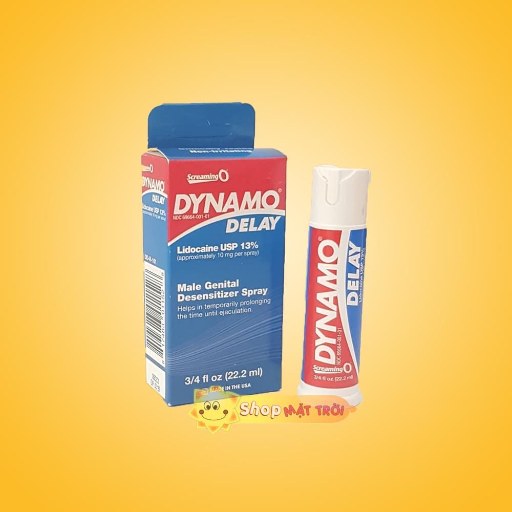 Chai xịt chống xuất tinh sớm Dynamo Delay