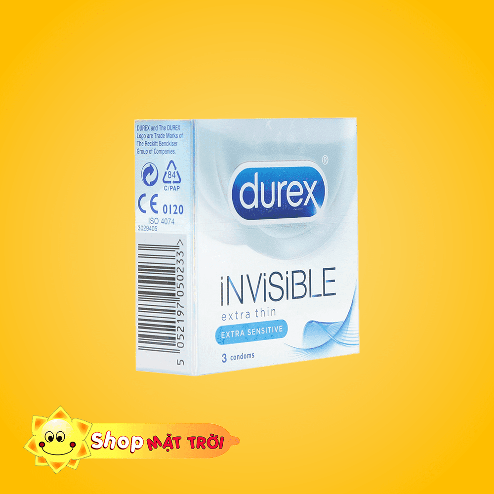 Bao cao su Durex Invisible