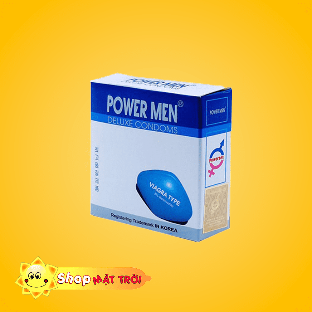 Bao cao su Powermen Viagra