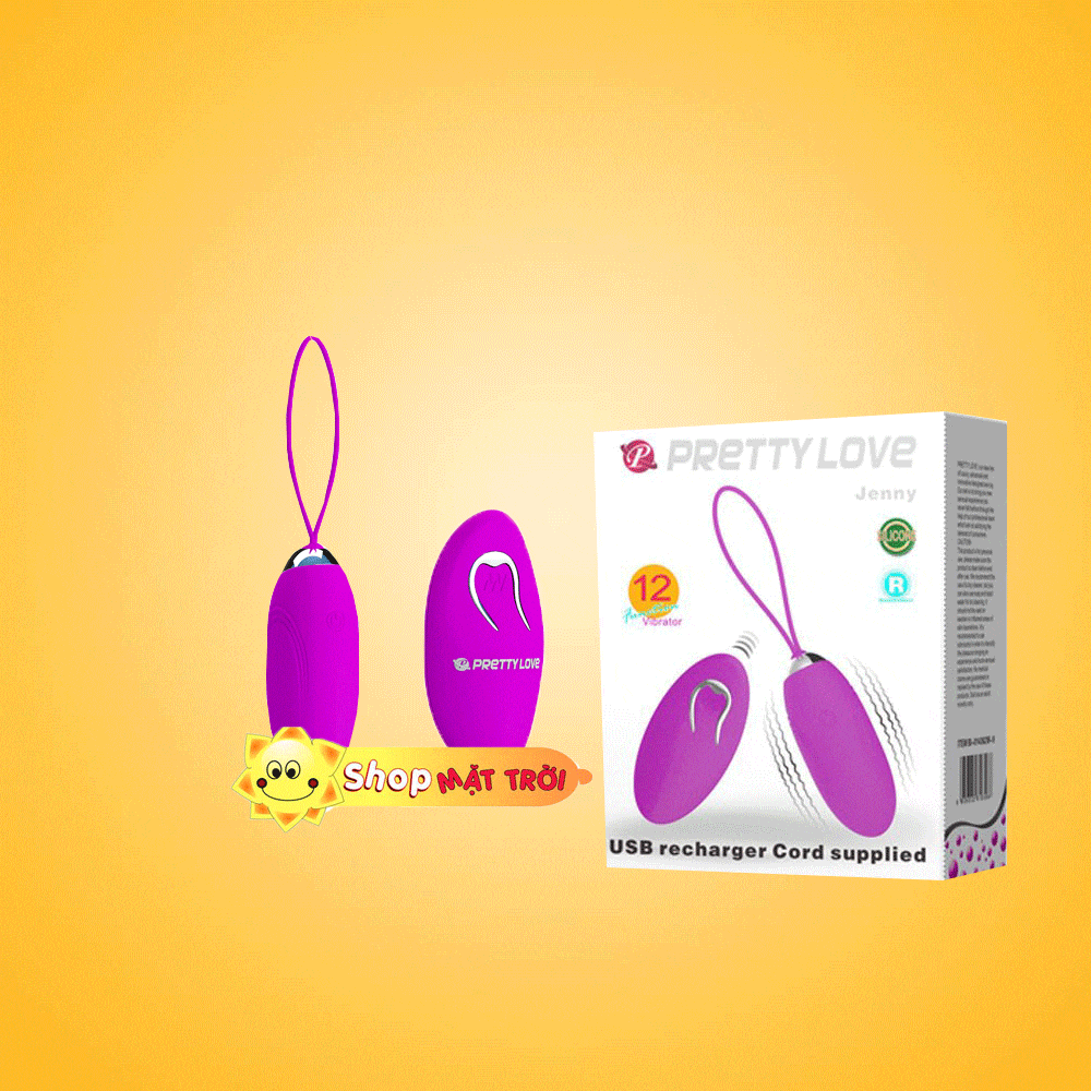 Trứng rung 12 chế độ PrettyLove Jenny