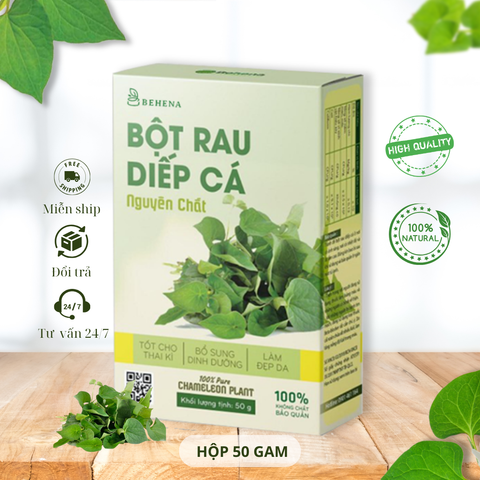  Bột Diếp Cá | Hộp 50G 