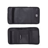 Scarab Trifold Wallet - Black PVC