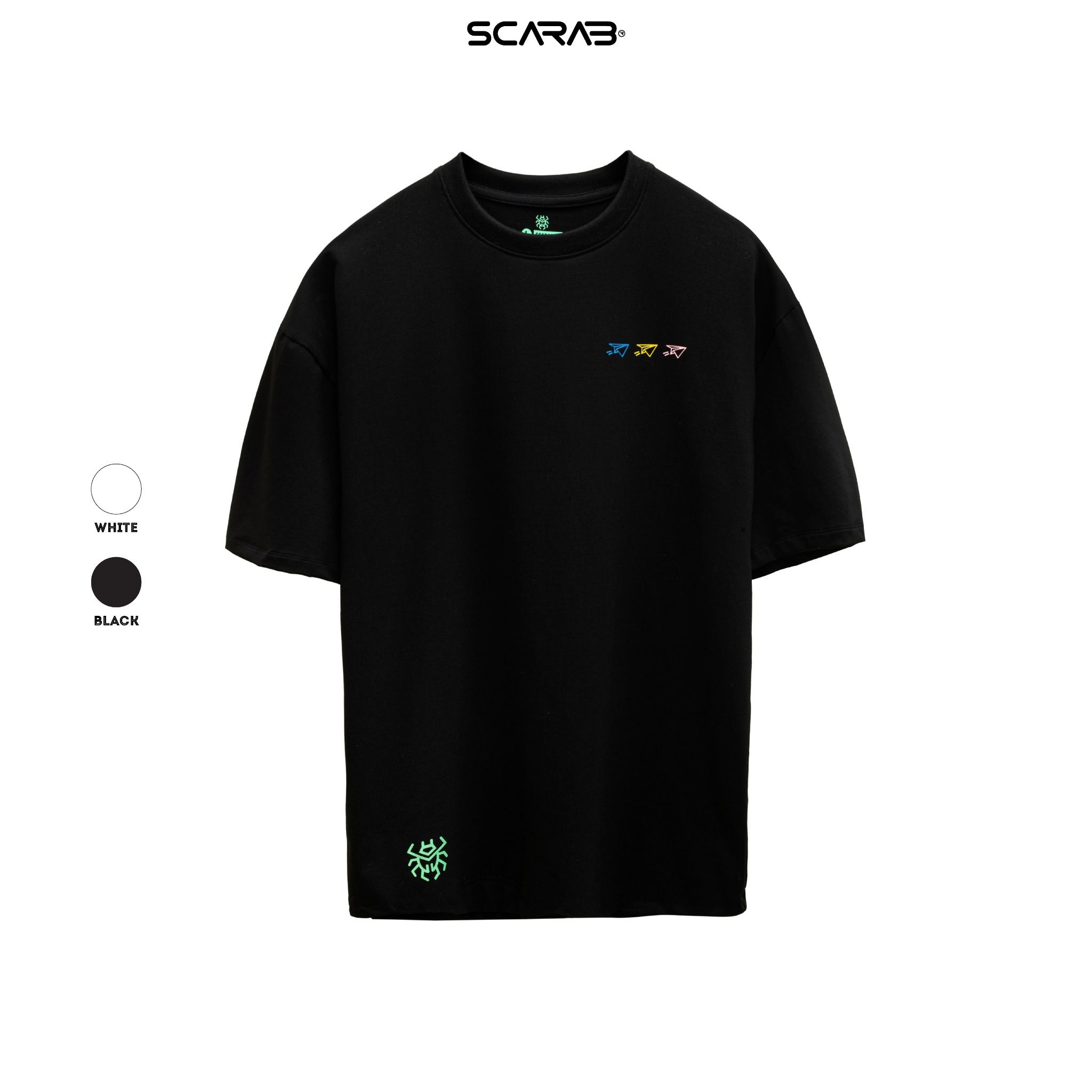 T-SHIRT FLY BLACK