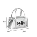 Prime Carry Duffle - Bạc chữ Đen