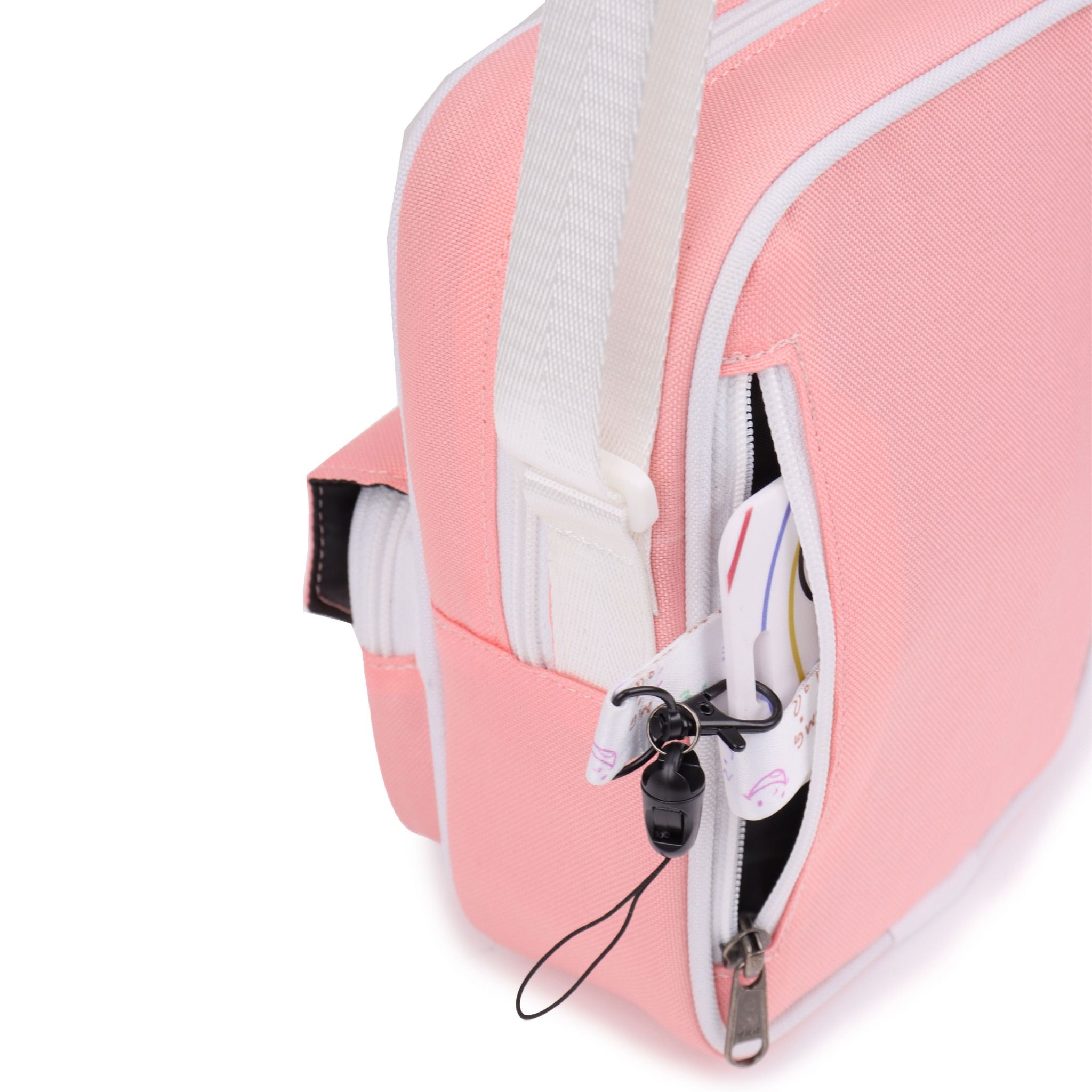  Scarab Daypack Shoulder Bag - Pink 