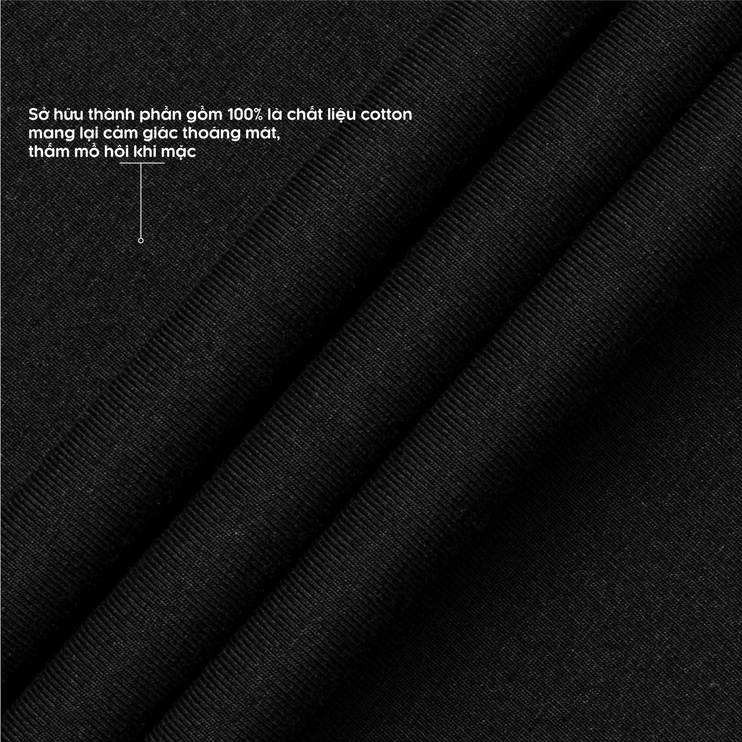 T-SHIRT FLY BLACK