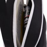 Scarab Daypack Shoulder Bag - Black White