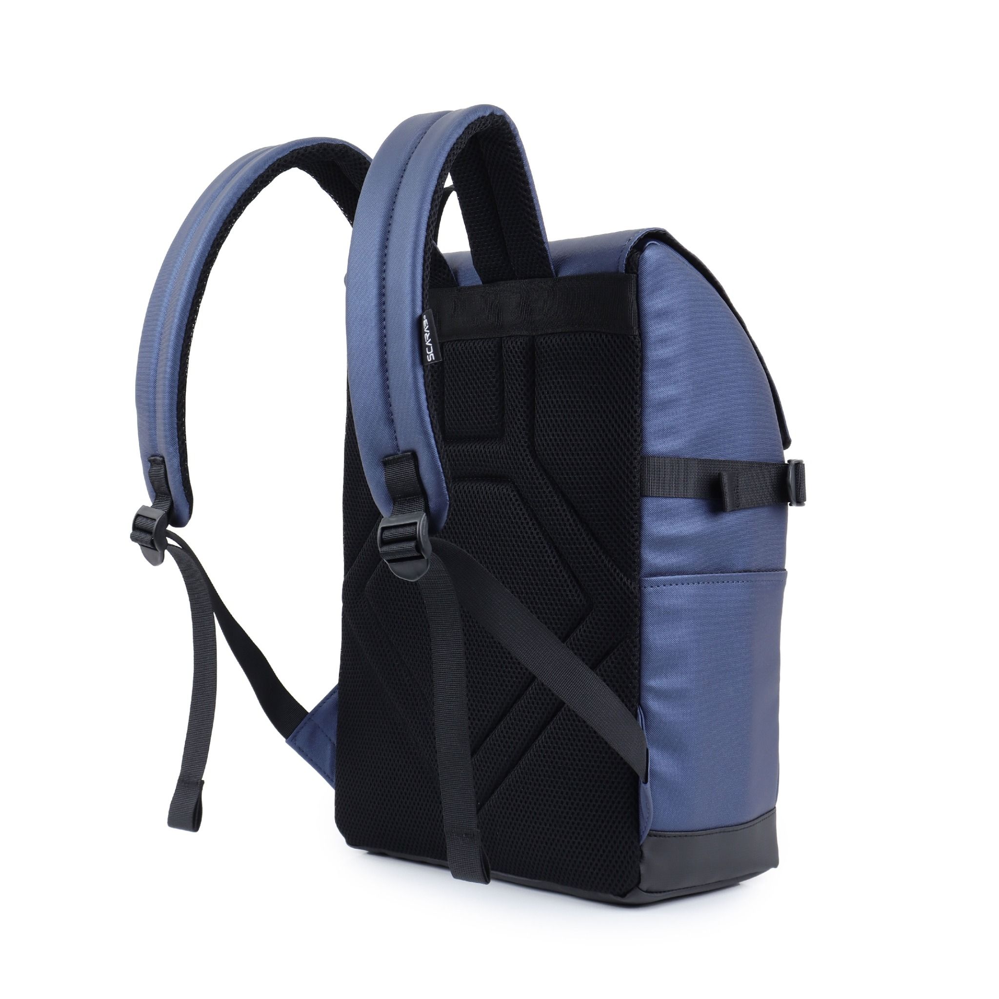  Urban Leather Backpack - Navy 