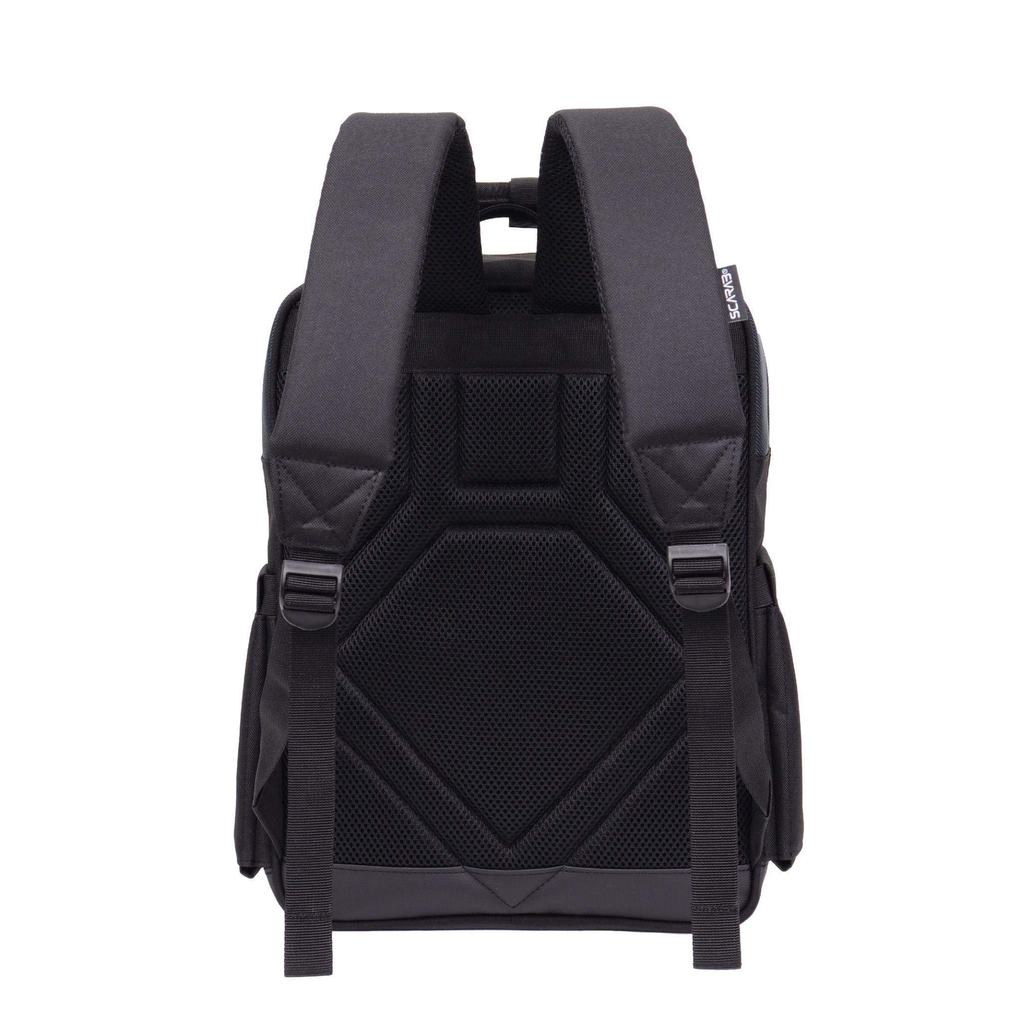  High Street Backpack - Black PVC 