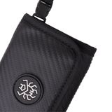 Scarab Trifold Wallet - Black PVC
