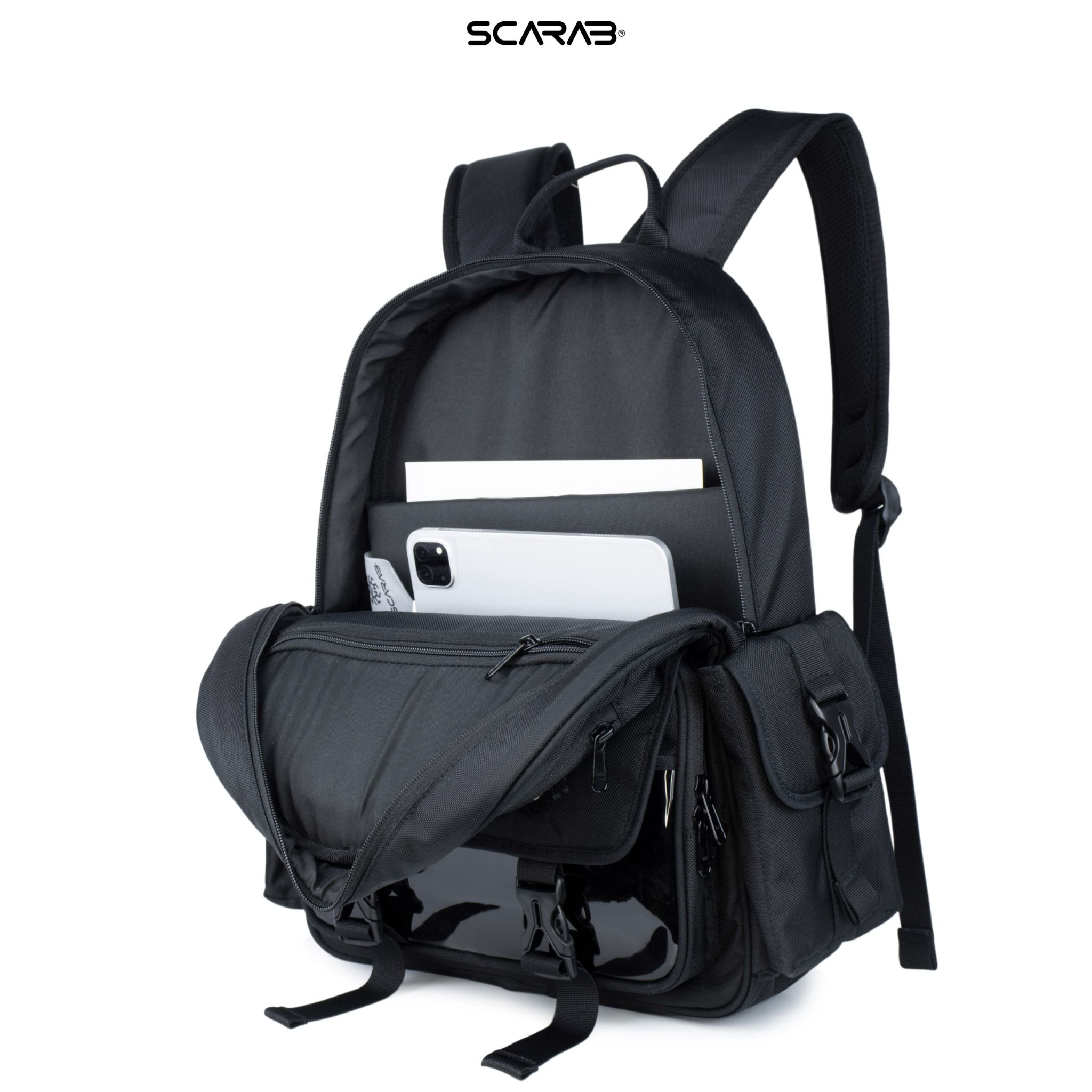 SHAPES BACKPACK SS2 - BLACK