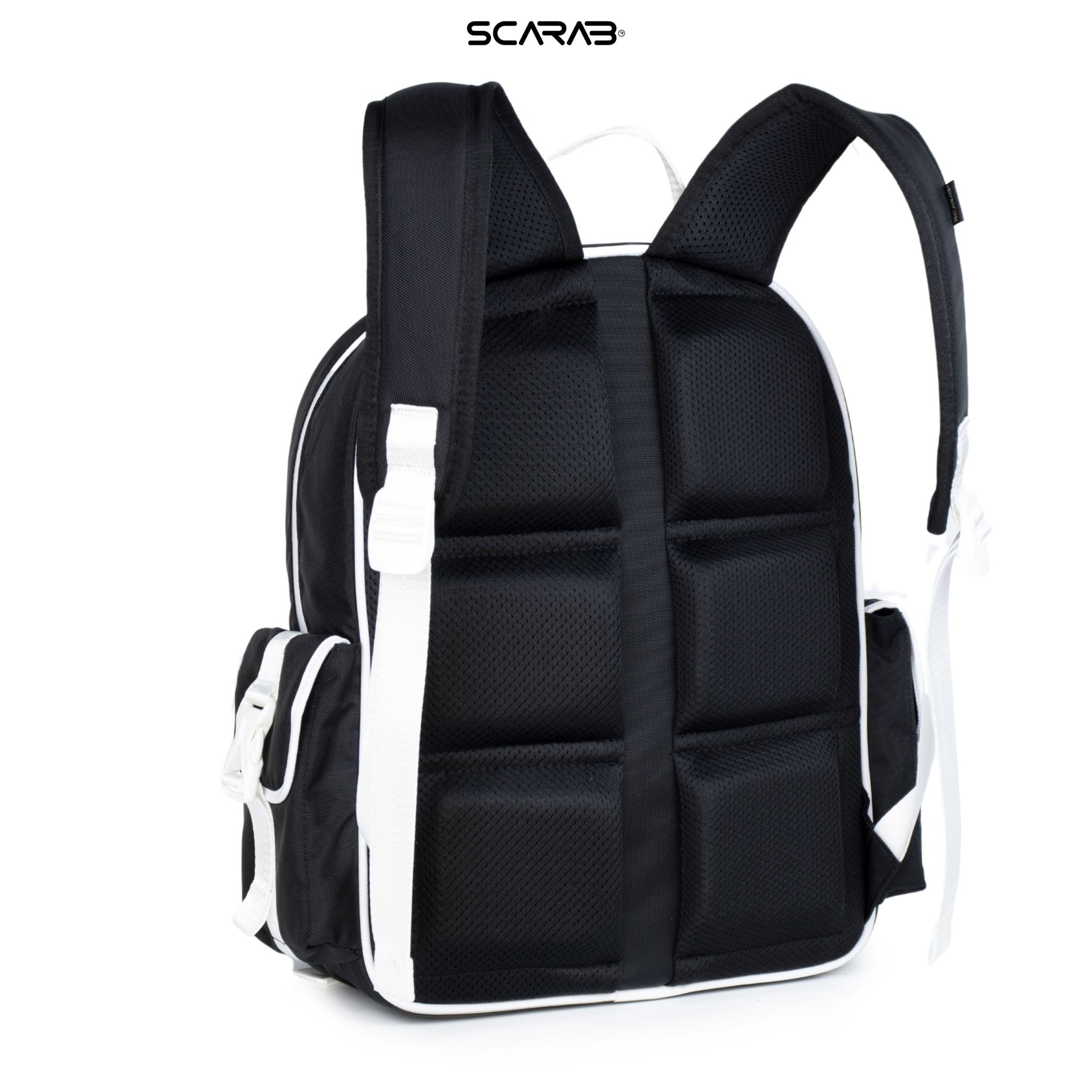 SHAPES BACKPACK SS2 - BLACK WHITE