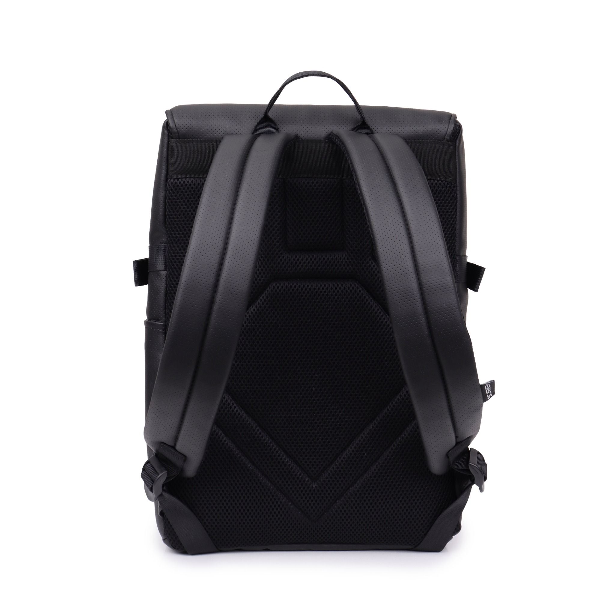  Urban Leather Backpack - Black 