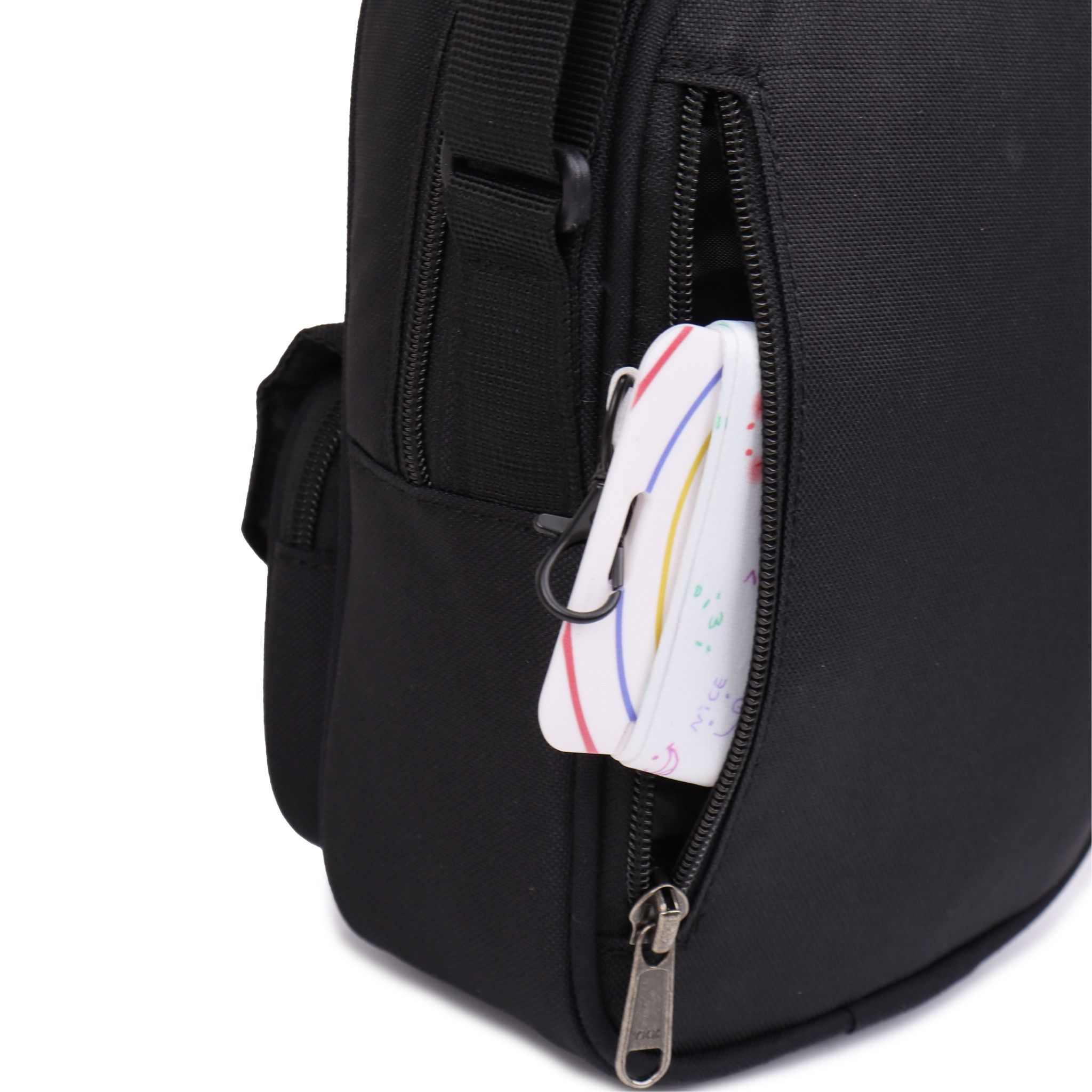  Scarab Daypack Shoulder Bag - Black 