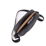 Scarab Heritage Leather Shoulder Bag - Black