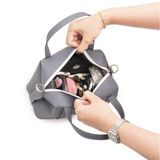 Prime Carry Duffle - Bạc chữ Hồng
